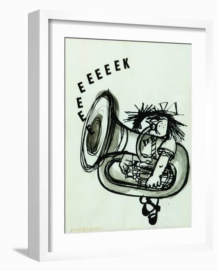 Eeeeeeek!-Brenda Brin Booker-Framed Giclee Print