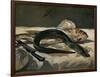 Eel and Red Mullet, 1864-Edouard Manet-Framed Premium Giclee Print