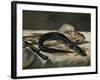 Eel and Red Mullet, 1864-Edouard Manet-Framed Giclee Print