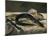 Eel and Red Mullet, 1864-Edouard Manet-Mounted Giclee Print