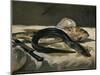 Eel and Red Mullet, 1864-Edouard Manet-Mounted Premium Giclee Print