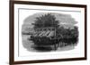 Eel Bucks on the Thames, 19th Century-null-Framed Giclee Print