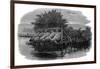 Eel Bucks on the Thames, 19th Century-null-Framed Premium Giclee Print