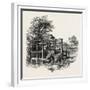 Eel Bucks on the Thames, Scenery of the Thames, UK, 19th Century-null-Framed Giclee Print