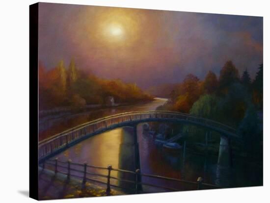 Eel Pie Dusk 2013-Lee Campbell-Stretched Canvas