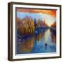 Eel Pie Island  2020  (oil on canvas)-Lee Campbell-Framed Giclee Print