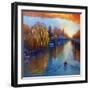 Eel Pie Island  2020  (oil on canvas)-Lee Campbell-Framed Giclee Print