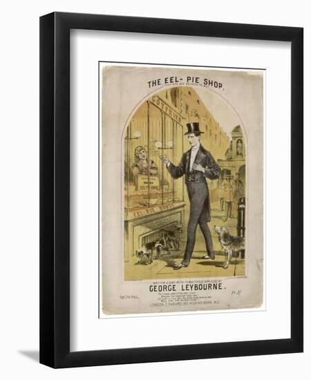 Eel Pie Shop-null-Framed Art Print