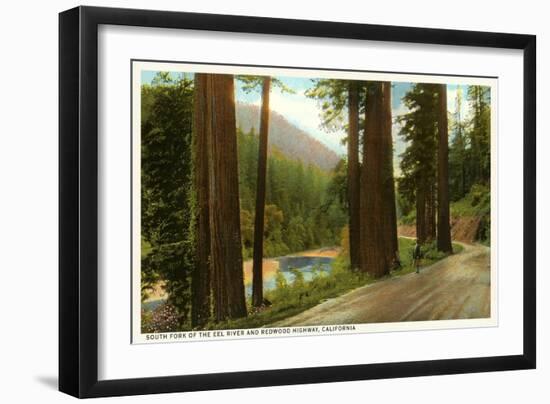 Eel River, Redwood Highway, California-null-Framed Art Print