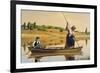 Eel Spearing at Setauket-William Sidney Mount-Framed Art Print