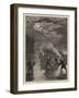 Eel-Spearing on the Scotch Border-Samuel Edmund Waller-Framed Giclee Print