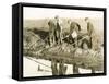 Eeling in Kent, 1930S-null-Framed Stretched Canvas