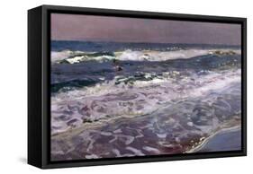 Efecto de Manana en el Mar (Valencia), 1908-Joaqu?n Sorolla y Bastida-Framed Stretched Canvas