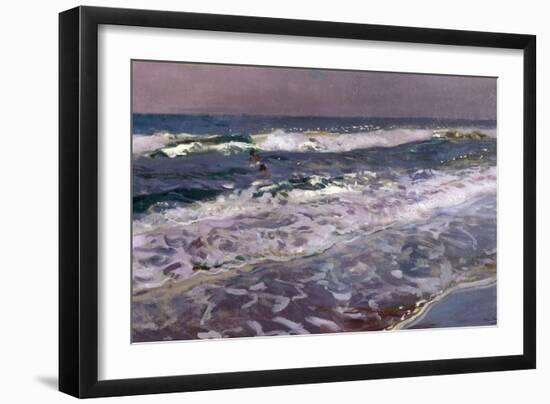 Efecto de Manana en el Mar (Valencia), 1908-Joaqu?n Sorolla y Bastida-Framed Giclee Print