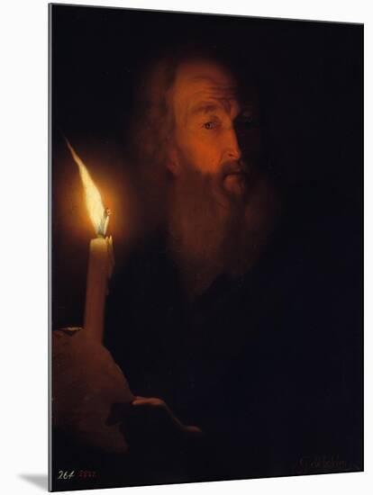 Effect of Artificial Light-Godfried Schalcken-Mounted Giclee Print