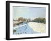 Effect of Snow at Argenteuil, 1874-Alfred Sisley-Framed Giclee Print