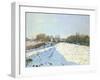 Effect of Snow at Argenteuil, 1874-Alfred Sisley-Framed Giclee Print