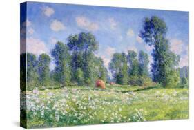 Effect of Spring, Giverny, 1890-Claude Monet-Stretched Canvas