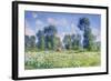 Effect of Spring, Giverny, 1890-Claude Monet-Framed Giclee Print