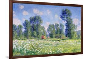 Effect of Spring, Giverny, 1890-Claude Monet-Framed Giclee Print