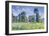 Effect of Spring, Giverny, 1890-Claude Monet-Framed Giclee Print