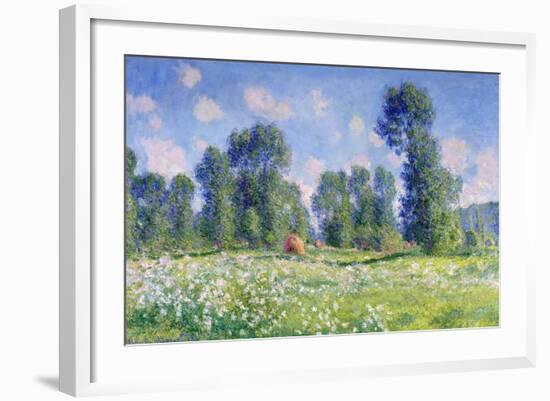 Effect of Spring, Giverny, 1890-Claude Monet-Framed Giclee Print