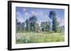 Effect of Spring, Giverny, 1890-Claude Monet-Framed Giclee Print