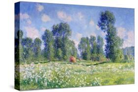 Effect of Spring, Giverny, 1890-Claude Monet-Stretched Canvas