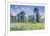 Effect of Spring, Giverny, 1890-Claude Monet-Framed Giclee Print