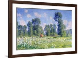 Effect of Spring, Giverny, 1890-Claude Monet-Framed Giclee Print