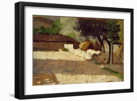 Effect of the Sun-Giovanni Fattori-Framed Giclee Print