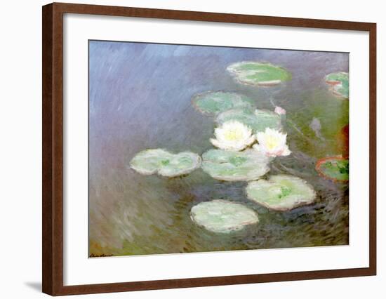 Effects at the Evening-Claude Monet-Framed Art Print