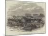 Effects of a Cyclone, at the Apollo Bunder, Bombay-null-Mounted Giclee Print