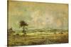 Effects of a Storm, View of the Plain of Montmartre-Théodore Rousseau-Stretched Canvas