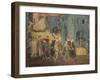 Effects of Good Government in City, Procession of Women Dancing-Ambrogio Lorenzetti-Framed Giclee Print