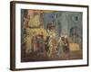 Effects of Good Government in City, Procession of Women Dancing-Ambrogio Lorenzetti-Framed Giclee Print