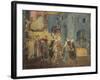 Effects of Good Government in City, Procession of Women Dancing-Ambrogio Lorenzetti-Framed Giclee Print