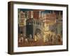 Effects of Good Government in City-Ambrogio Lorenzetti-Framed Premium Giclee Print