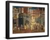 Effects of Good Government in City-Ambrogio Lorenzetti-Framed Premium Giclee Print