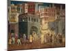 Effects of Good Government in City-Ambrogio Lorenzetti-Mounted Premium Giclee Print