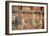 Effects of Good Government in City-Ambrogio Lorenzetti-Framed Giclee Print