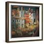 Effects of Good Government in City-Ambrogio Lorenzetti-Framed Giclee Print