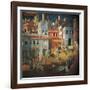 Effects of Good Government in City-Ambrogio Lorenzetti-Framed Giclee Print