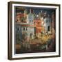 Effects of Good Government in City-Ambrogio Lorenzetti-Framed Giclee Print