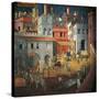 Effects of Good Government in City-Ambrogio Lorenzetti-Stretched Canvas