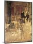 Effects of Good Government in the City, City Street-Ambrogio Lorenzetti-Mounted Giclee Print