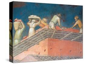 Effects of Good Government in the City-Ambrogio Lorenzetti-Stretched Canvas