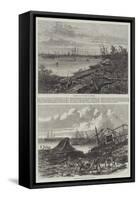 Effects of the Cyclone at Calcutta-null-Framed Stretched Canvas