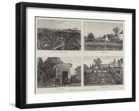 Effects of the Fire and Explosion at Antwerp-null-Framed Giclee Print