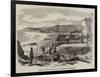 Effects of the Late Storm at Minehead, Somersetshire-null-Framed Giclee Print